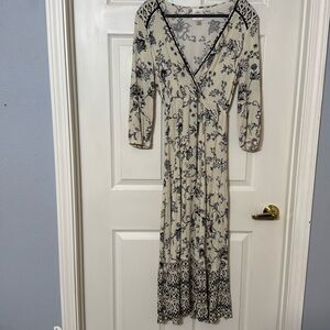 Knox rose boho maxi dress size small